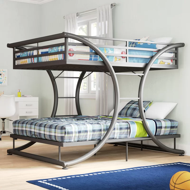 Matte Metal Bunk Bed