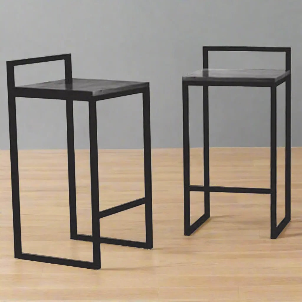 Bar Chair - MDF and Steel
