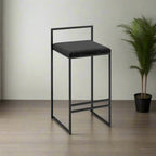 Bar Chair - Steel and Wood