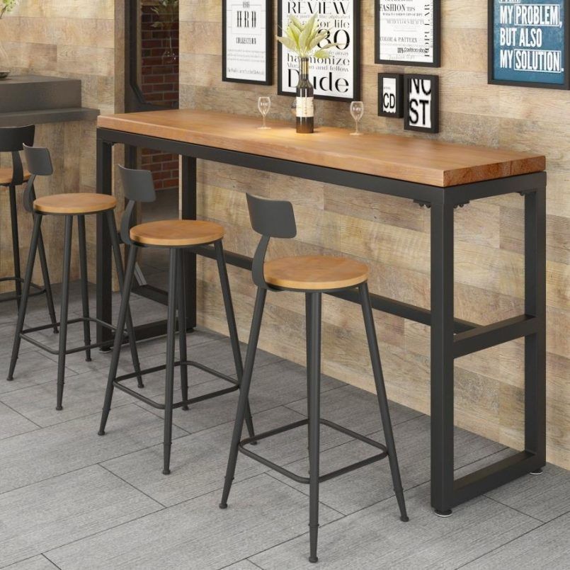 Modern Black Dining Set