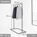 Elegant Metal Clothes Hanger