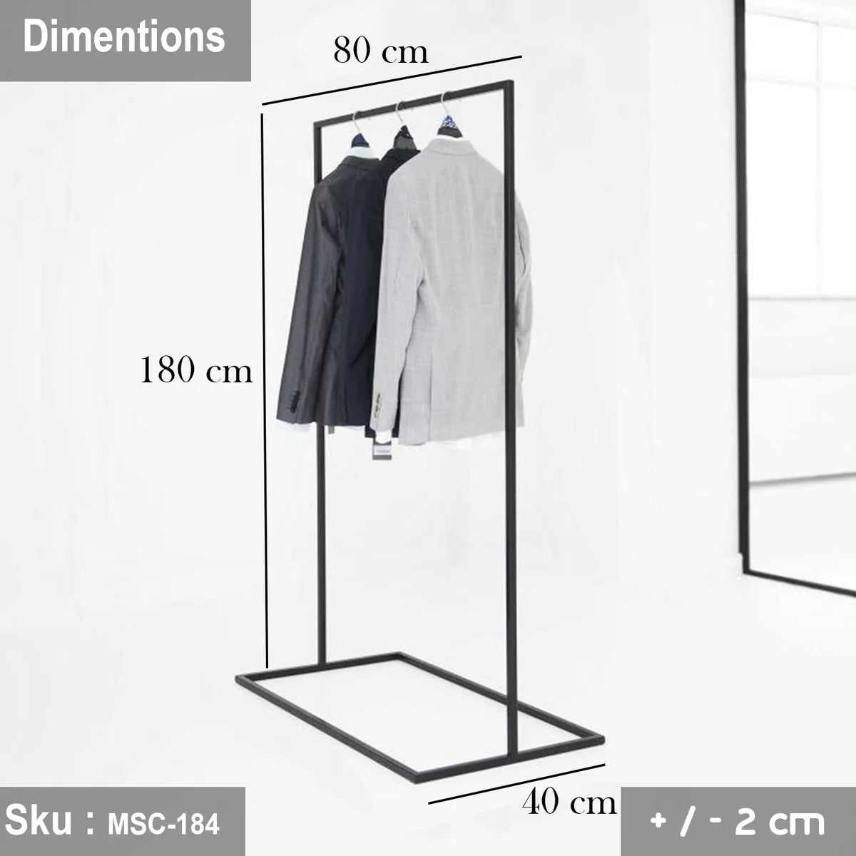 Elegant Metal Clothes Hanger