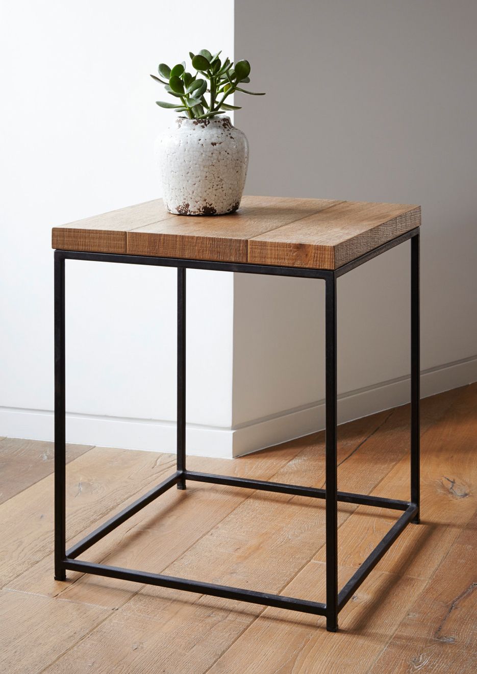 Iron Form Side Table