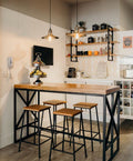 Industrial Dining Table & Chairs