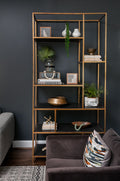 Minimal Gold Metal Display Unit