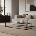 Salvador Glass Rectangular Coffee Table