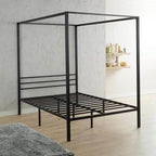Sierra Four Poster Metal Bed Frame