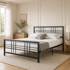 Soho Steel Bed - Black