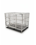 Pet Cage Stainless Steel 125 cm Durable & Rust-Resistant